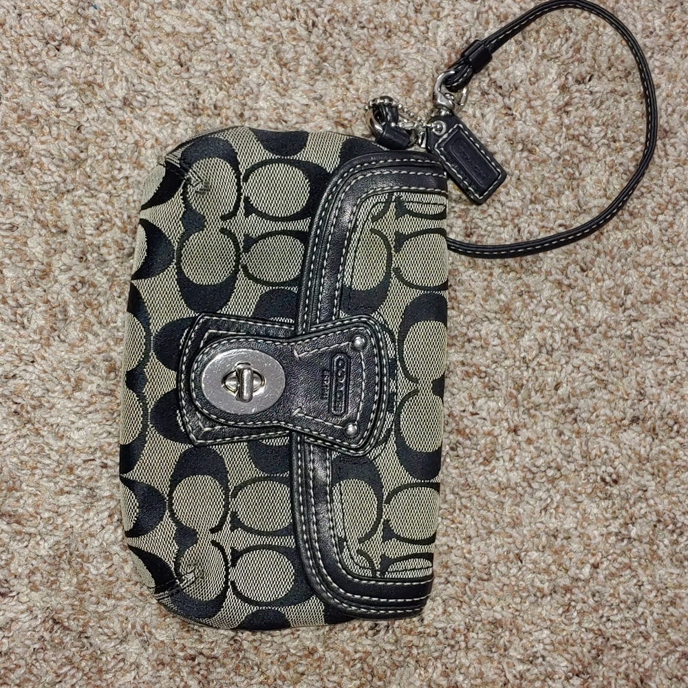 Coach wristlet